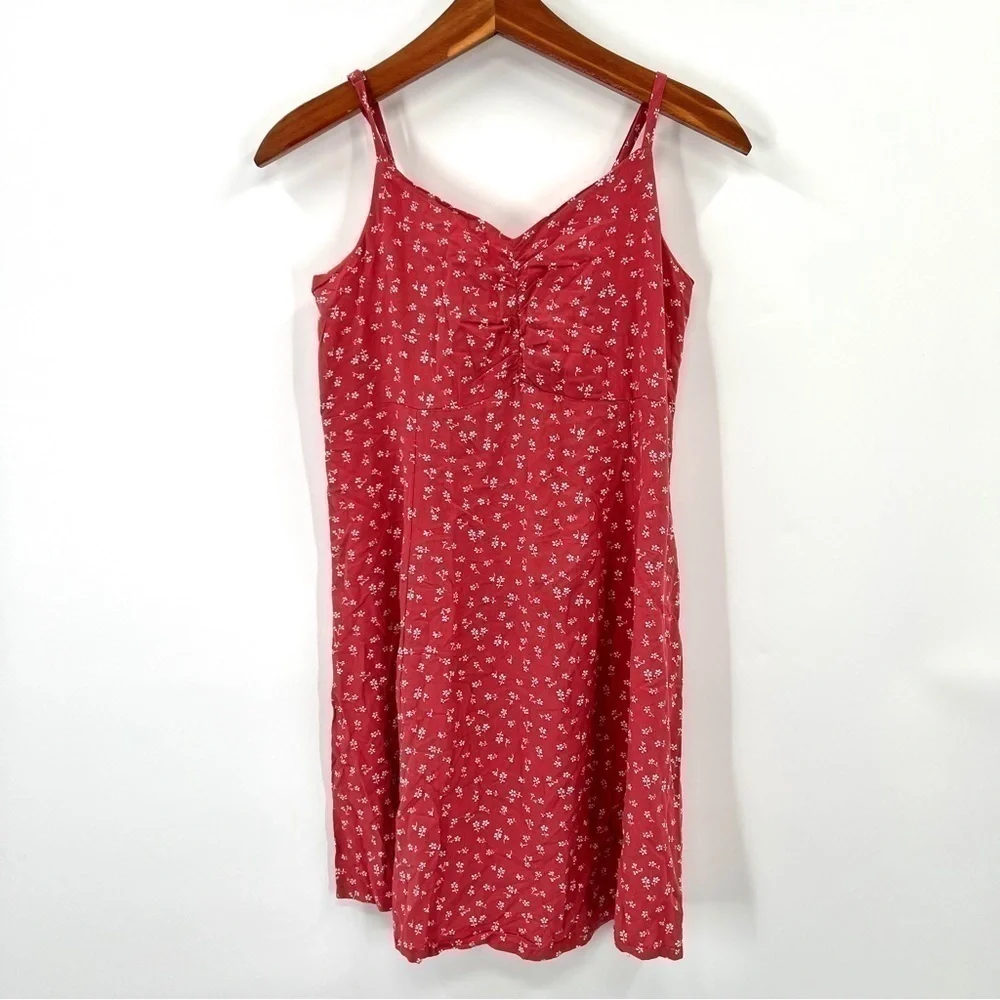 GAP Girls Red-ish Pink Adjustable Spaghetti Strap Lightweight Dress Size 18-20